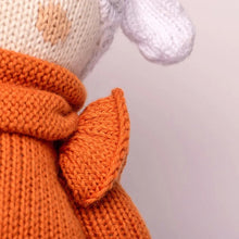 Load image into Gallery viewer, Nino, the brave sheep, handmade lamb sheep plush - littlelightcollective