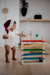 Track a ball Wooden Rack - littlelightcollective