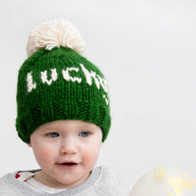 Load image into Gallery viewer, Lucky St. Patrick&#39;s Day Hand Knit Beanie Hat - littlelightcollective