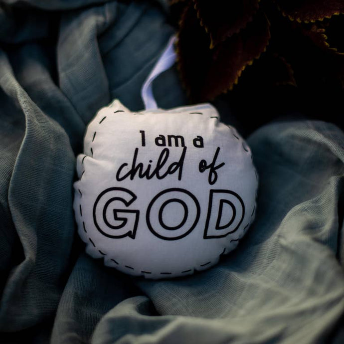 I am a Child of God rattle - littlelightcollective