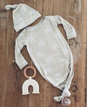 Load image into Gallery viewer, Rainbow Print - Knotted Infant Gown - littlelightcollective