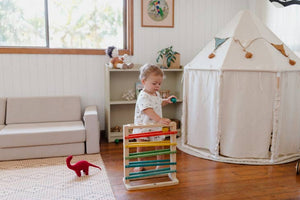Track a ball Wooden Rack - littlelightcollective