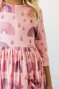 It’s Raining Rainbows Dress - littlelightcollective