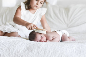 Baby Hairbrush - Goat Hair Brush - littlelightcollective