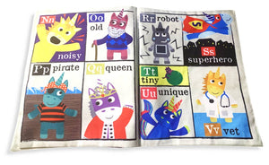Nursery Times Crinkly Newspaper - Unicorns - littlelightcollective