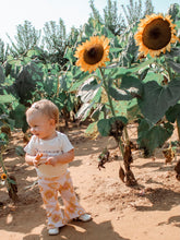 Load image into Gallery viewer, Sunflower Bell Bottoms - littlelightcollective