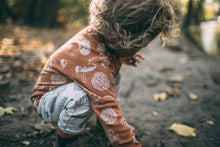 Load image into Gallery viewer, Organic Drawstring Pants - Forest Cream - littlelightcollective