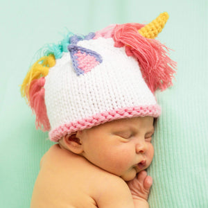Newborn Unicorn Beanie Hat & Pants Set - littlelightcollective