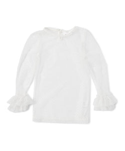 White Sheer Under Dress Shirt - littlelightcollective