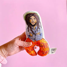 Load image into Gallery viewer, Rasta Man Organic baby rattle - littlelightcollective