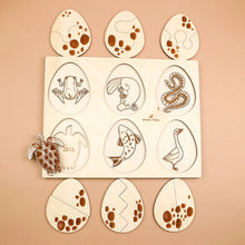 Load image into Gallery viewer, Crack the Egg Wooden Puzzle - littlelightcollective