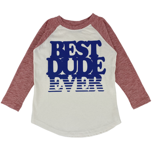 Best Dude Ever L/S Tee Shirt - littlelightcollective