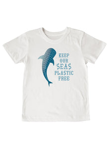 Keep Seas Plastic Free S/S Vintage Tee Shirt - littlelightcollective