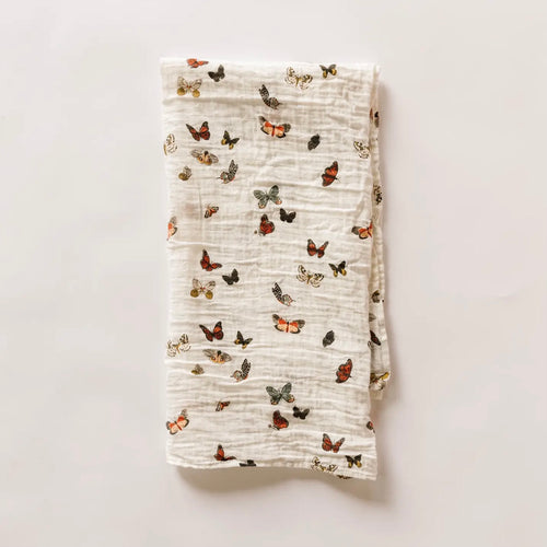 Preorder - Butterfly Migration Swaddle - littlelightcollective