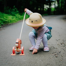 Load image into Gallery viewer, Squirrel Wooden Push Toy - littlelightcollective