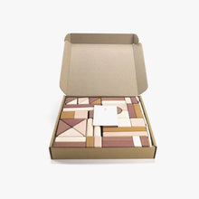 Load image into Gallery viewer, Wooden Blocks Set Castle Wooden Stack Toy Eco Toys for Girls - littlelightcollective