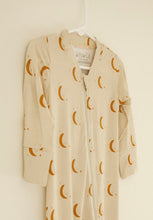 Load image into Gallery viewer, Bamboo Footed Pajamas - Moon Print Footies - littlelightcollective