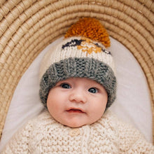 Load image into Gallery viewer, Bumblebee Knit Beanie Hat - littlelightcollective