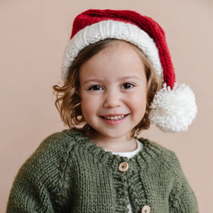 Nicholas Santa | Kids Acrylic Hand Knit Hat - Beanie - littlelightcollective