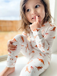 Love Dino Two Piece Lounge Set - littlelightcollective