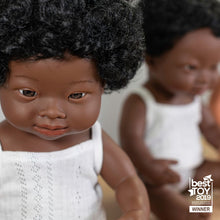 Load image into Gallery viewer, DS Baby Doll African Girl 15&quot; Aliyah - littlelightcollective