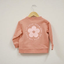 Load image into Gallery viewer, Let Love Grow Organic Sweatshirt - littlelightcollective