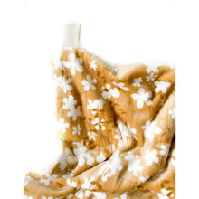 Load image into Gallery viewer, Mustard Floral Lovey Blanket - littlelightcollective