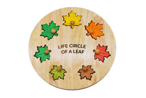 Leaf Circle Of Life Puzzle - littlelightcollective