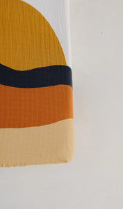 Sunset Crib Sheet - littlelightcollective