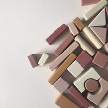 Load image into Gallery viewer, Wooden Blocks Set Castle Wooden Stack Toy Eco Toys for Girls - littlelightcollective