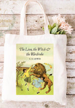 Load image into Gallery viewer, Storybook Tote bag - The Lion, the Witch and the Wardrobe - littlelightcollective