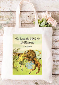 Storybook Tote bag - The Lion, the Witch and the Wardrobe - littlelightcollective