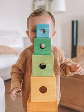 Load image into Gallery viewer, Rainbow Nesting Boxes - littlelightcollective