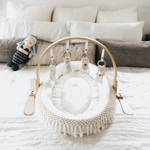 oval lounge mat - littlelightcollective