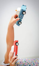 Load image into Gallery viewer, Wooden Toy Car Tow Truck - Wrecker - littlelightcollective