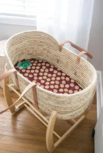 Load image into Gallery viewer, Woven Palm Leaf Moses Basket - littlelightcollective