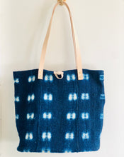 Load image into Gallery viewer, Indigo Mudcloth Purse - For Her Tote Bag - littlelightcollective