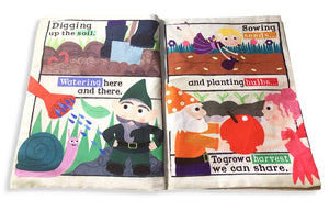 Nursery Times Crinkly Newspaper - Gnomes and Fairies - littlelightcollective
