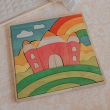 Load image into Gallery viewer, Fairy Castle Puzzle And Play Set - littlelightcollective