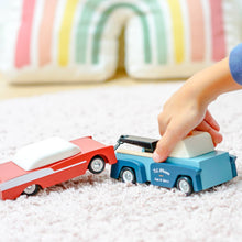Load image into Gallery viewer, Wooden Toy Car Tow Truck - Wrecker - littlelightcollective