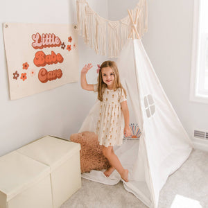 Little Babe Cave Large Canvas Banner - littlelightcollective