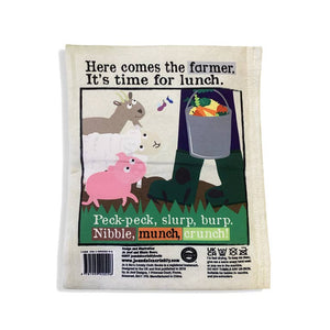 Nursery Times Crinkly Newspaper - Farm Animals - littlelightcollective