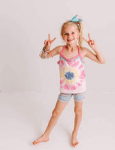 Load image into Gallery viewer, Size 4 Let’s Tie Dye Tank Top - littlelightcollective