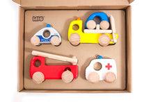 Load image into Gallery viewer, Wooden Emergency Vehicle - littlelightcollective