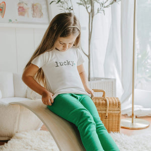 Organic Tee Shirt | Lucky Charm - littlelightcollective