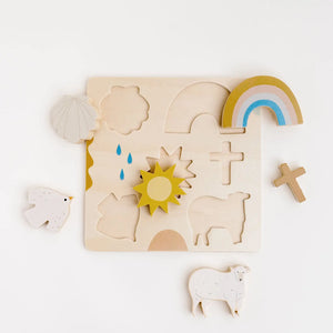 Wooden Puzzle - The Trinity - littlelightcollective