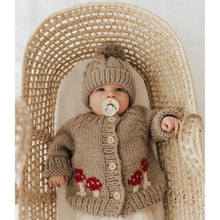 Load image into Gallery viewer, Mushroom Cardigan Sweater - littlelightcollective