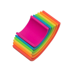 Neon Rainbow Stacker - littlelightcollective