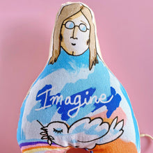 Load image into Gallery viewer, Mr Imagine Baby Rattle - John Lennon - littlelightcollective