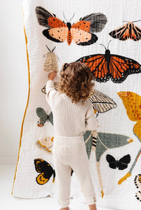 Pre-Order - Large Butterfly Collector Throw Blanket - littlelightcollective